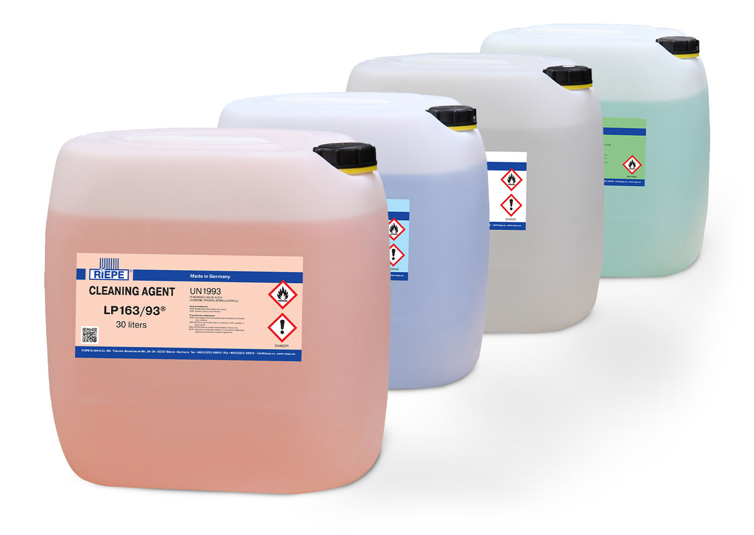 Riepe 10L and 30L Cleaning Agents